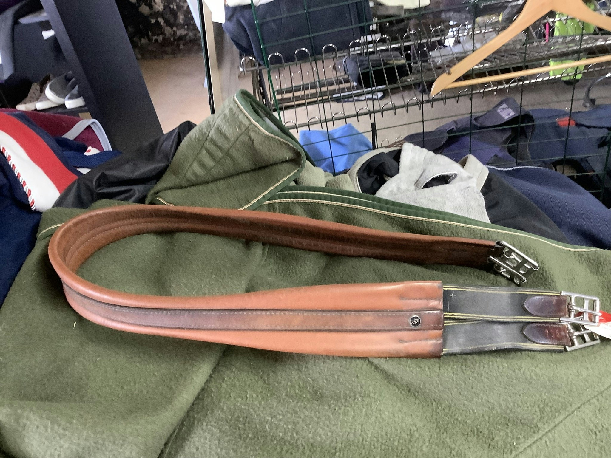 BR sadelgjord,brun,135 cm,