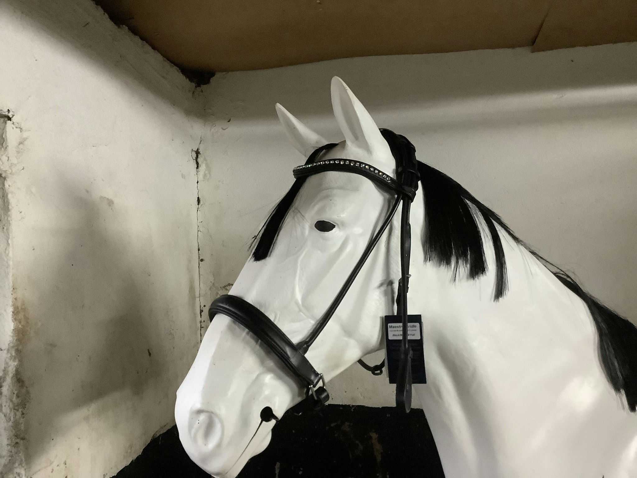 MH maestro bridle träns,svart,F,nytt