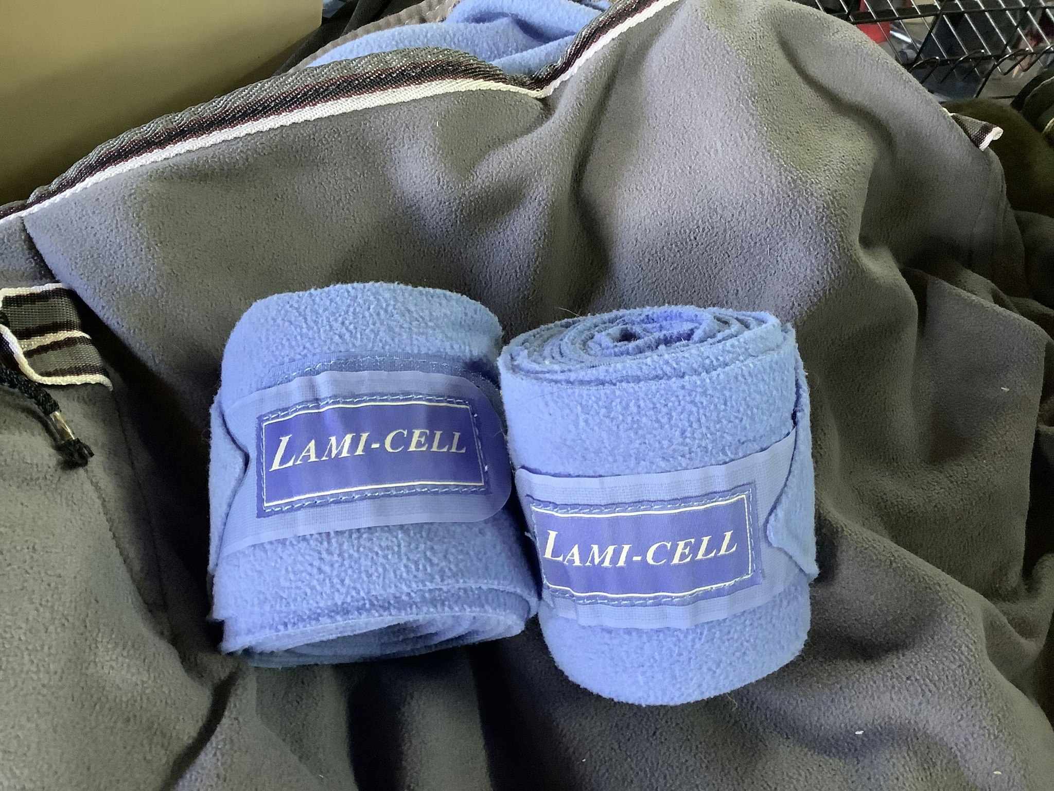 Lamicell benlindor, ljusblåa,2-pack