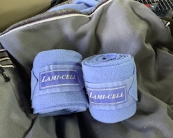 Lamicell benlindor, ljusblåa,2-pack