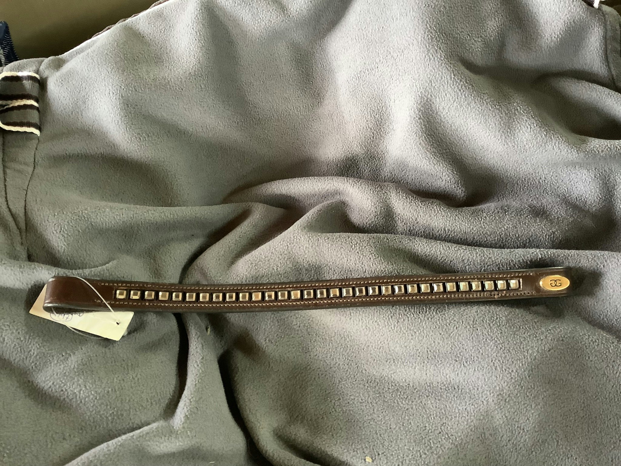Glen gordon pannband brunt, nytt, 34 cm,nytt