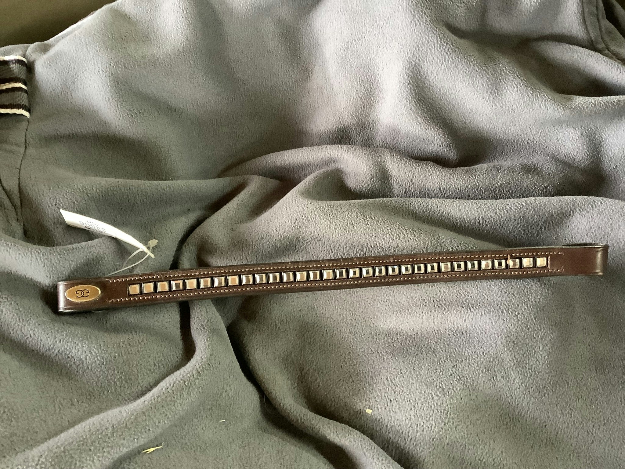 Glen gordon pannband, brunt, 34 cm, nytt