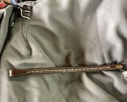 Glen gordon pannband, brunt, 34 cm nytt