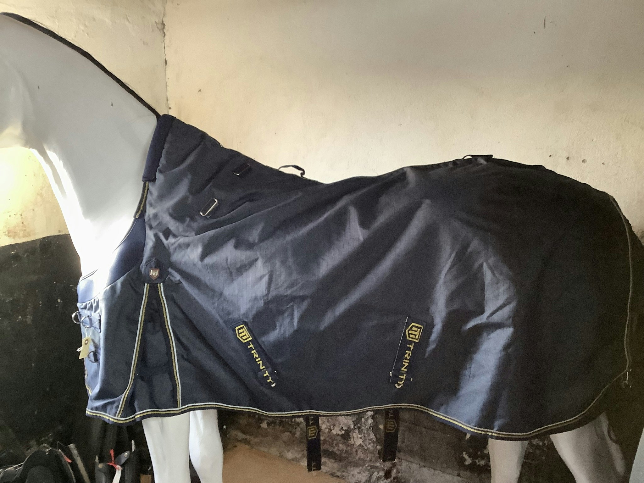 Trinity ultimate,blått,regntäcke,50 gr, 115 cm,nyskick