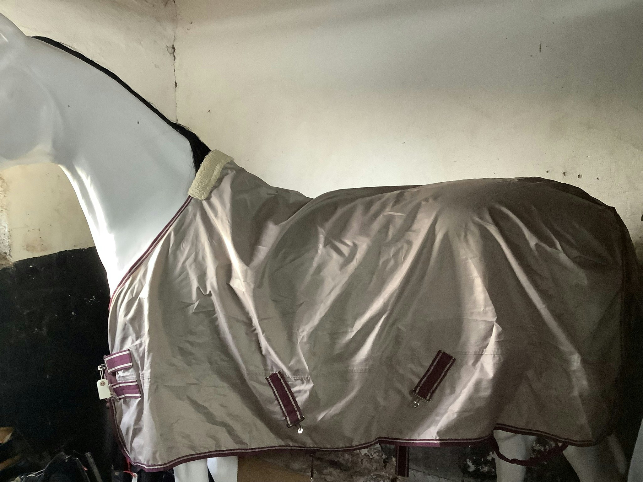 Fairfield tunt typ regntäcke,beige, 125 cm