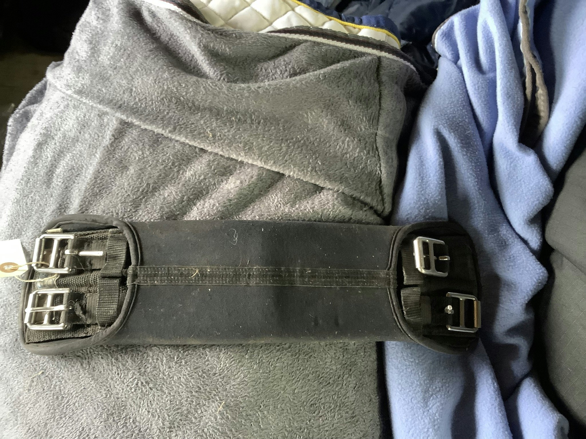 Stubben sadelgjord svart, 40 cm