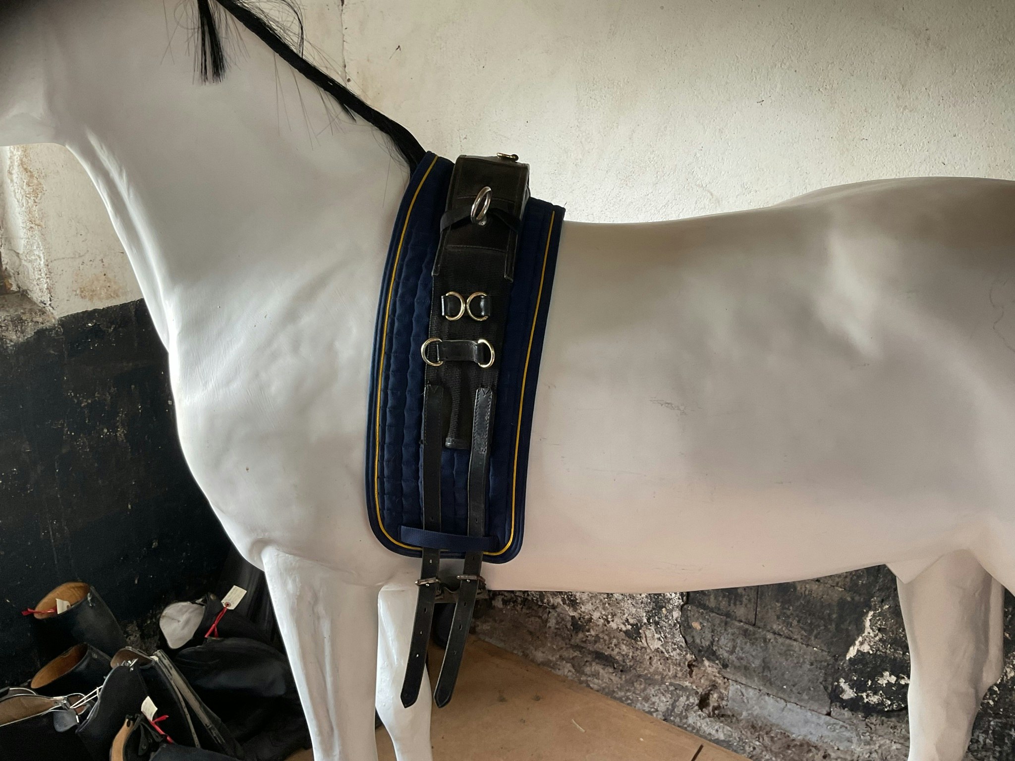 Tömkörningsgjord med däckelunderlägg, cob