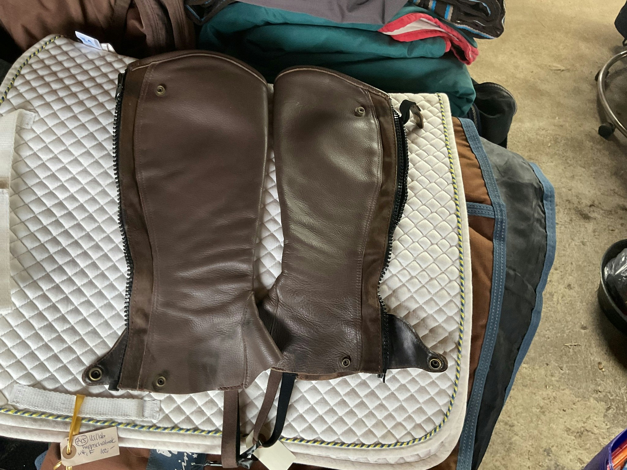 Dyon chaps bruna,bytt dragkedjor,m