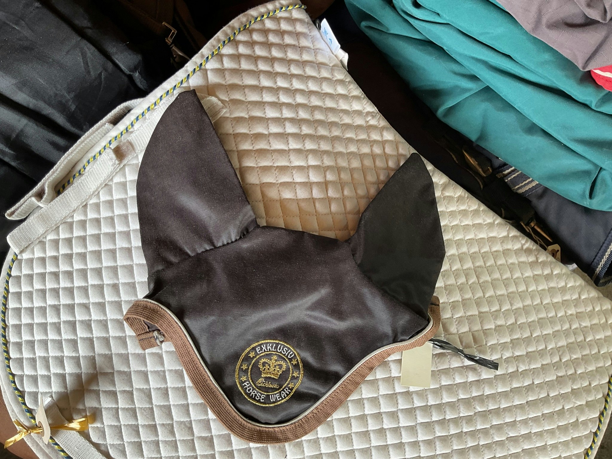 ExcLusiv horse wear,huva,brun,F
