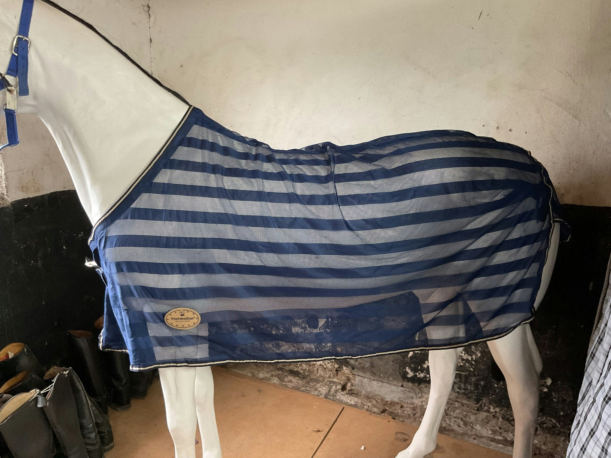 Thermostar svettäcke, blått 125 cm