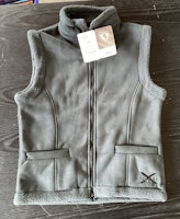 Moxie fodrad väst,grå,xs,ny