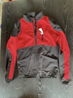 Equiline kofta,svart/röd,XL