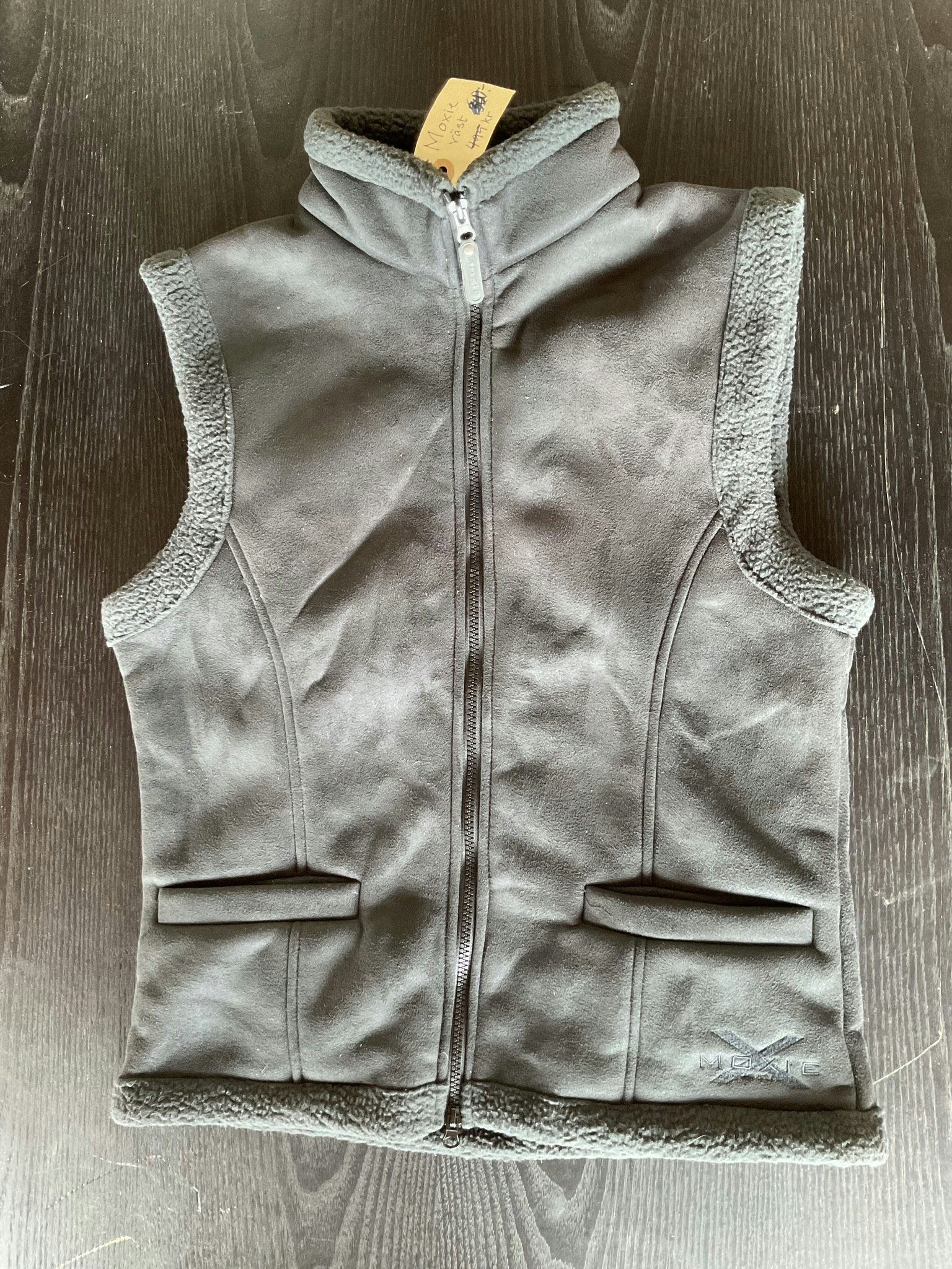 Moxie väst,fodrad,grå,s,ny