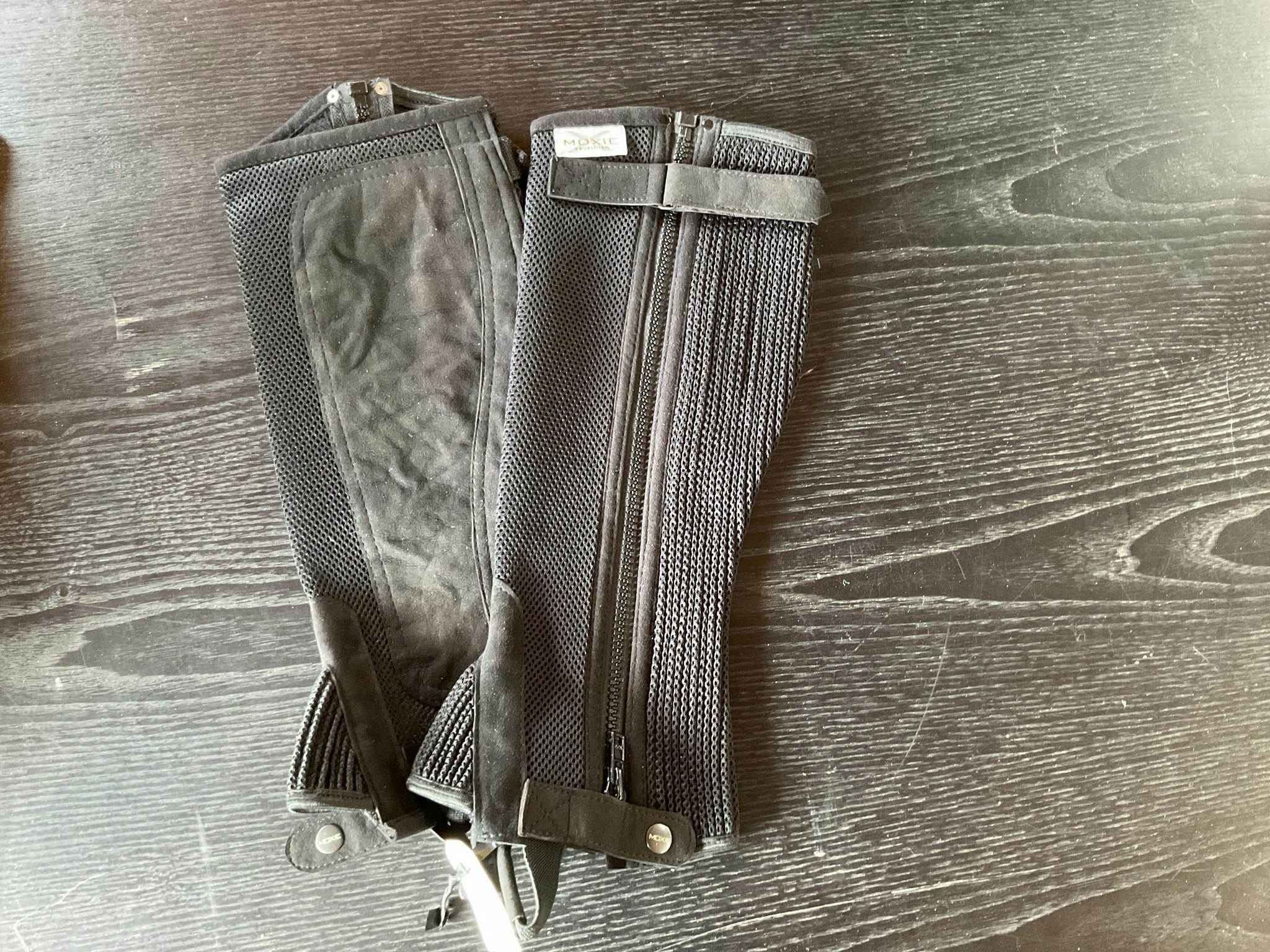 Moxie shortchaps,svarta,L,nya