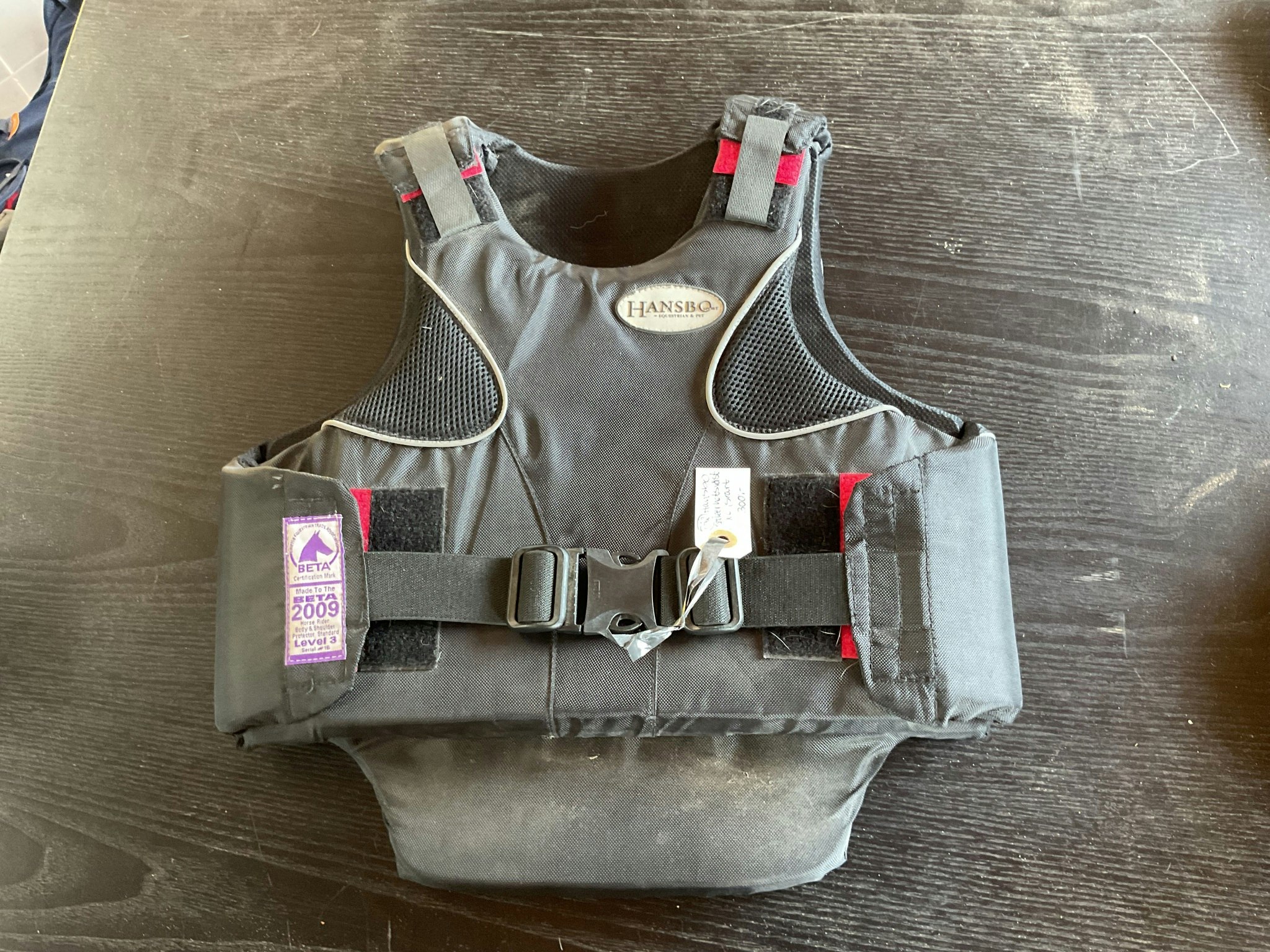 Hansbo säkerhetsväst, C-XL ,svart