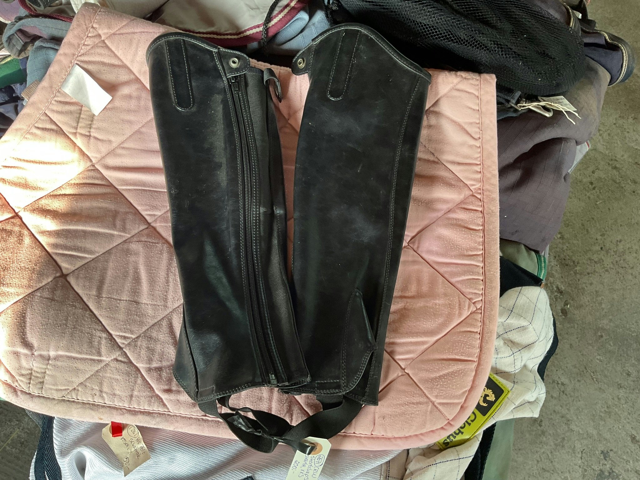 Crw shortchaps svarta,xxs