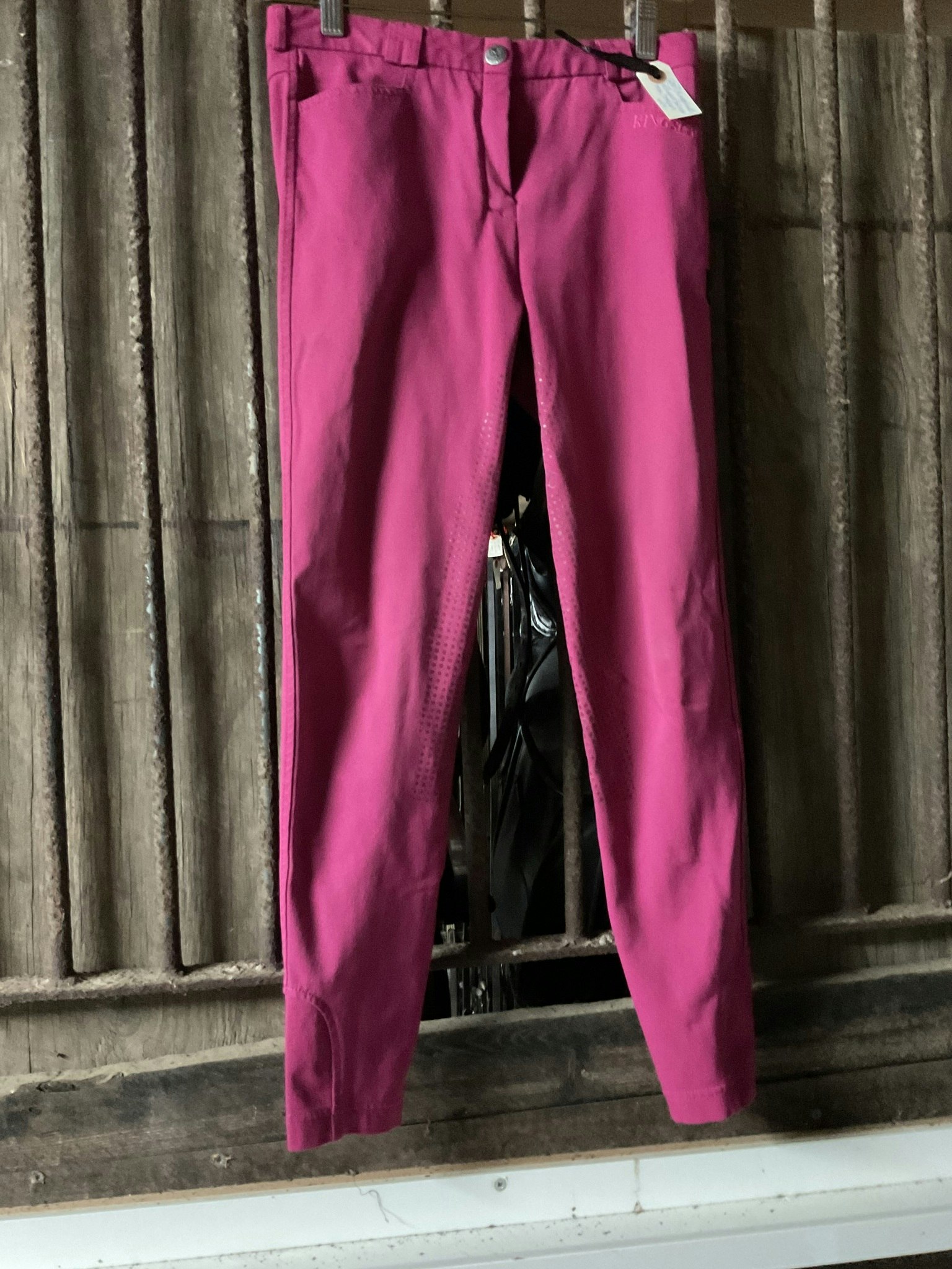 Kingsland ridbyxor,silicon ,rosa,stl 158/164