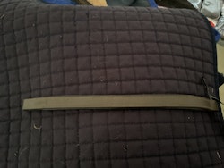 Pannband brun/grön,37 cm