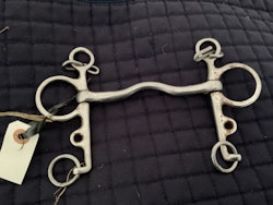 Pelhamsbett tungfrihet utan kedja, 13,5 cm