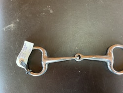 Tvådelar böjt bett 12,5 cm