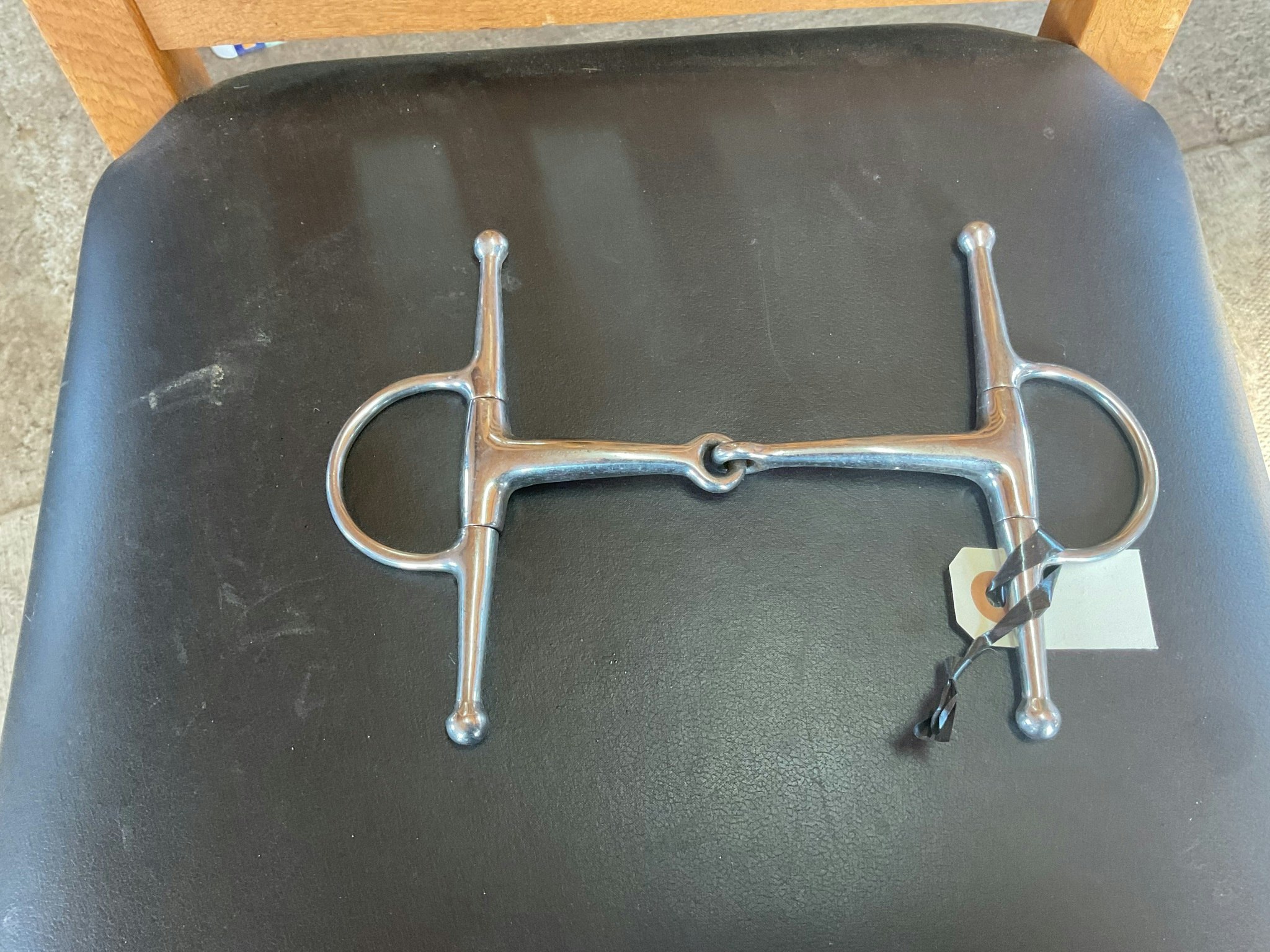 Tvådelat bett med parerstänger 13,5 cm