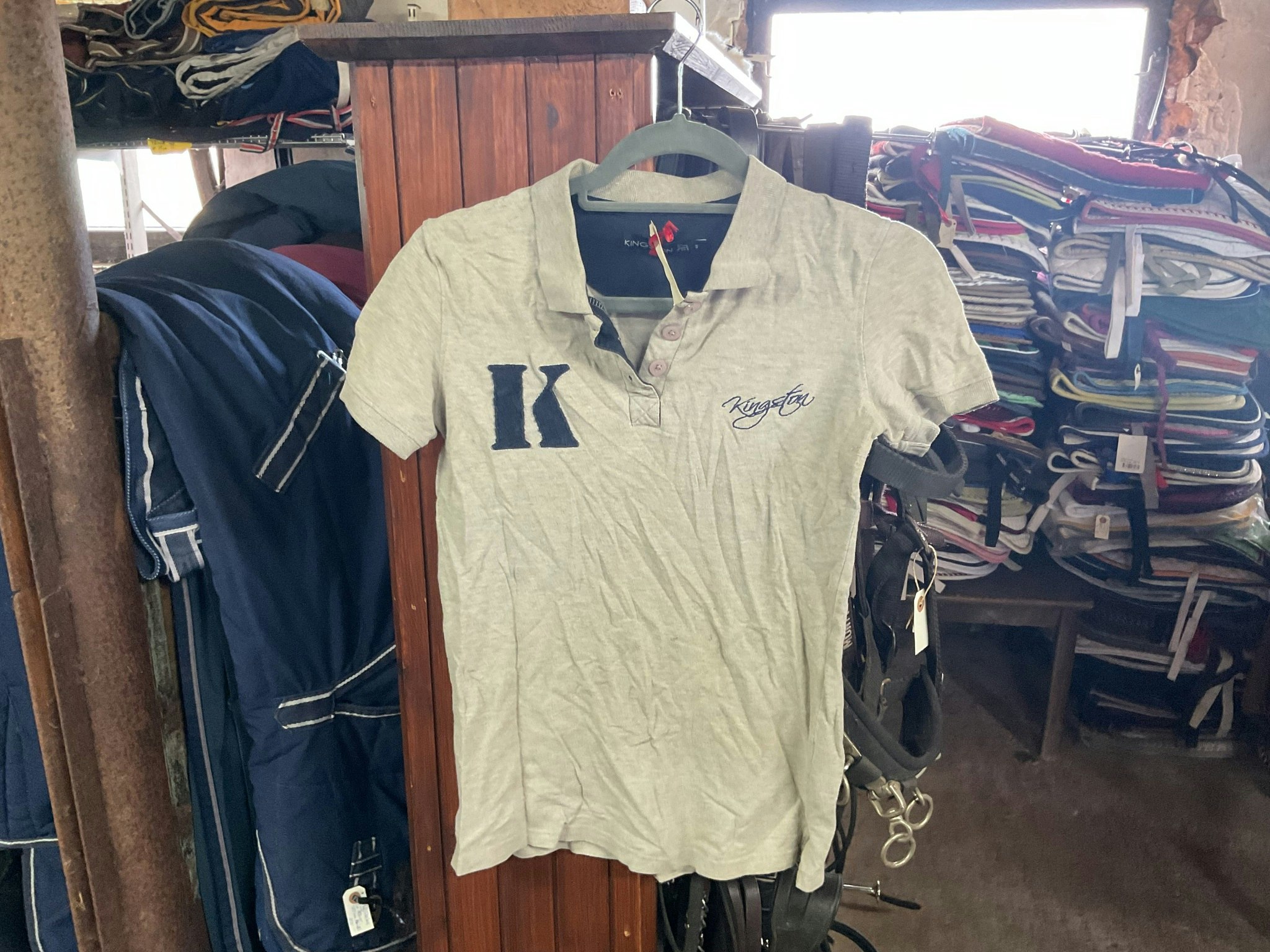 Kingston tshirt grå, s