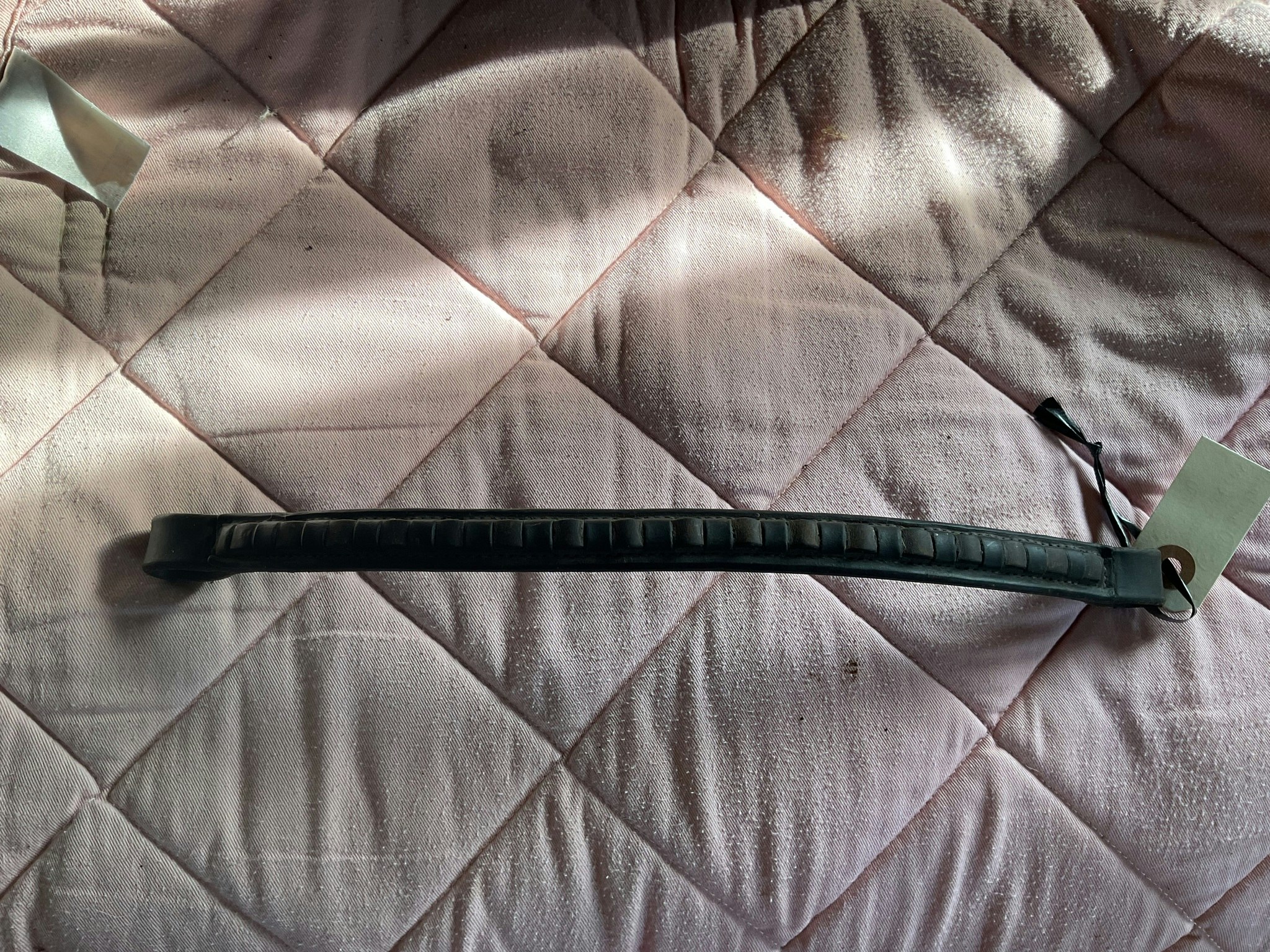 Pannband svart, 36 cm