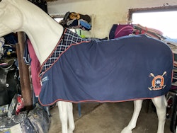 Horseware fleecetäcke, blått, 125 cm
