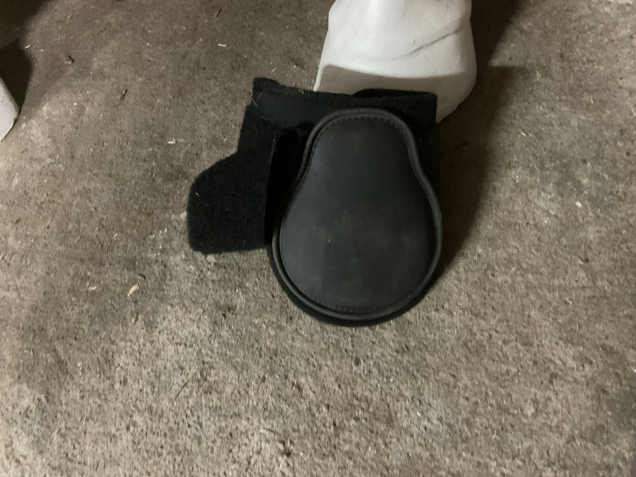 Equiguard, bakbensskydd, svarta, L, ett hål