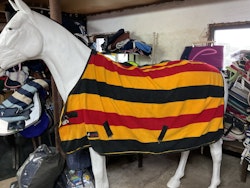 Onehorse fleecetäcke, 125 cm, otvättat