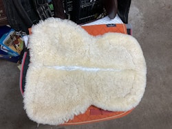Padd vit, 50 cm, söndrig undertill