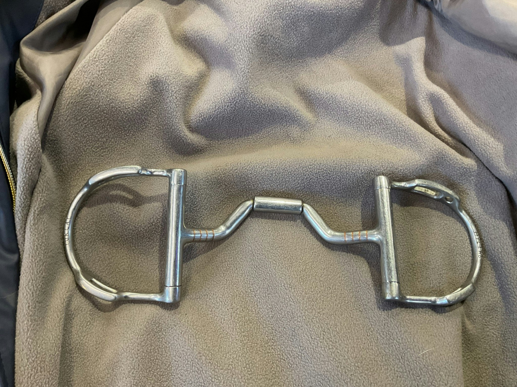 Mylers toklat, dringsbett med tungfrihet,med gag, 14 cm,ej sidostycken