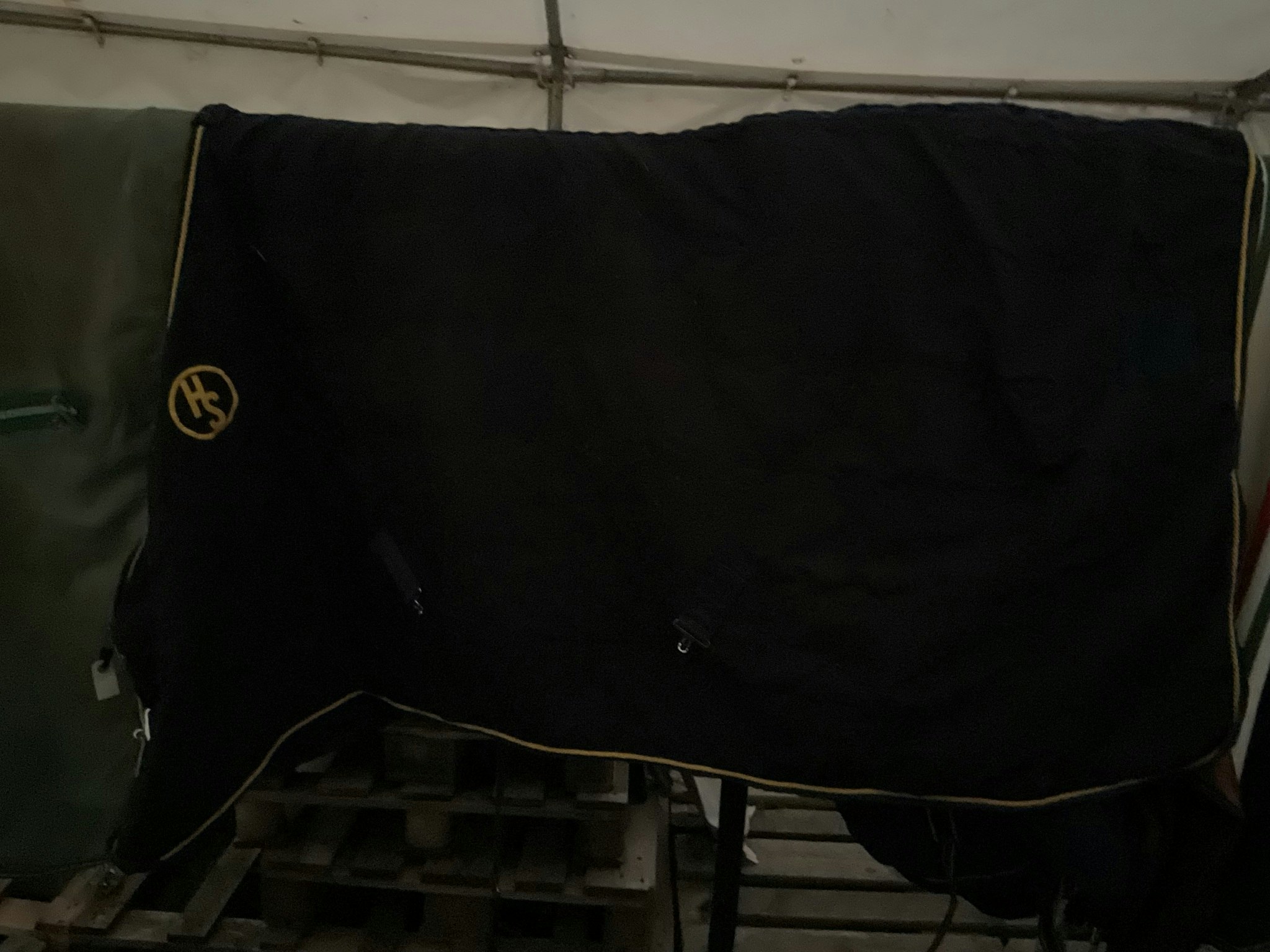 HS stalltäcke, blå, 145 cm, 100 gr