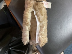 Ludd fårskinn, 35 cm