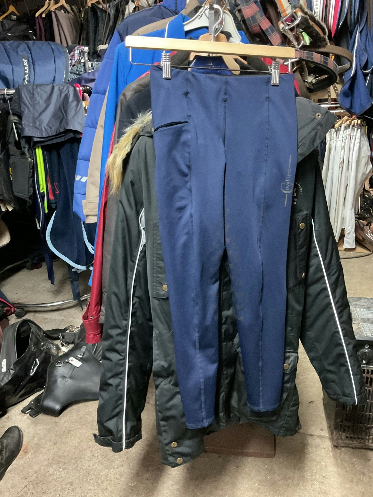 Covalliero ridtights,blå, it 14/15