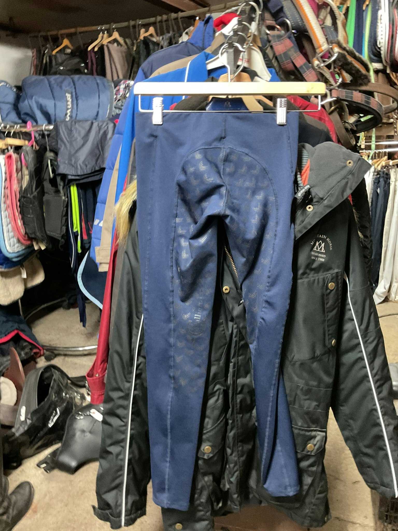 Covalliero ridtights,blå, it 14/15