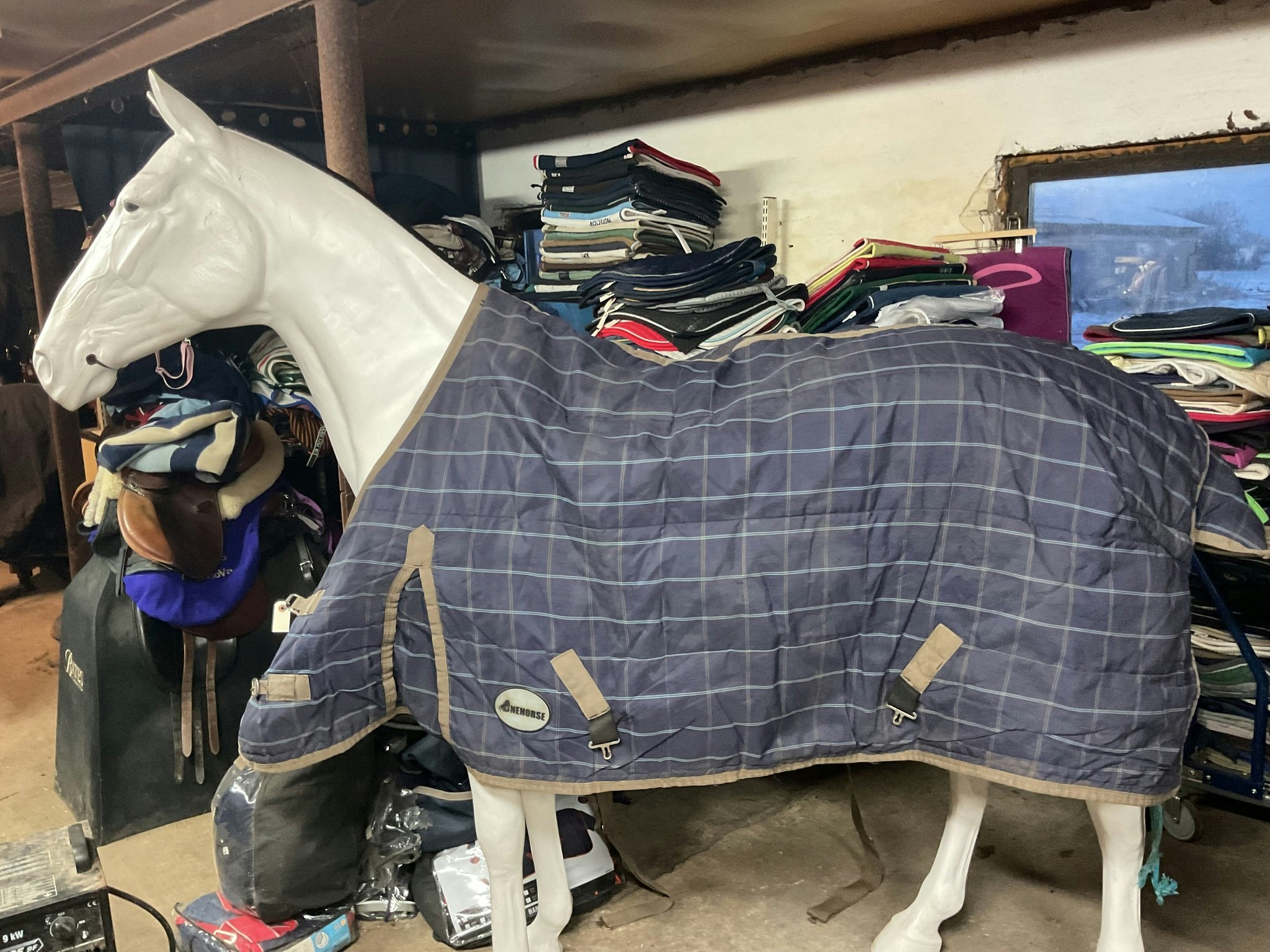 Onehorse, innetäcke, 155 cm, ca 150 gr, otvättat
