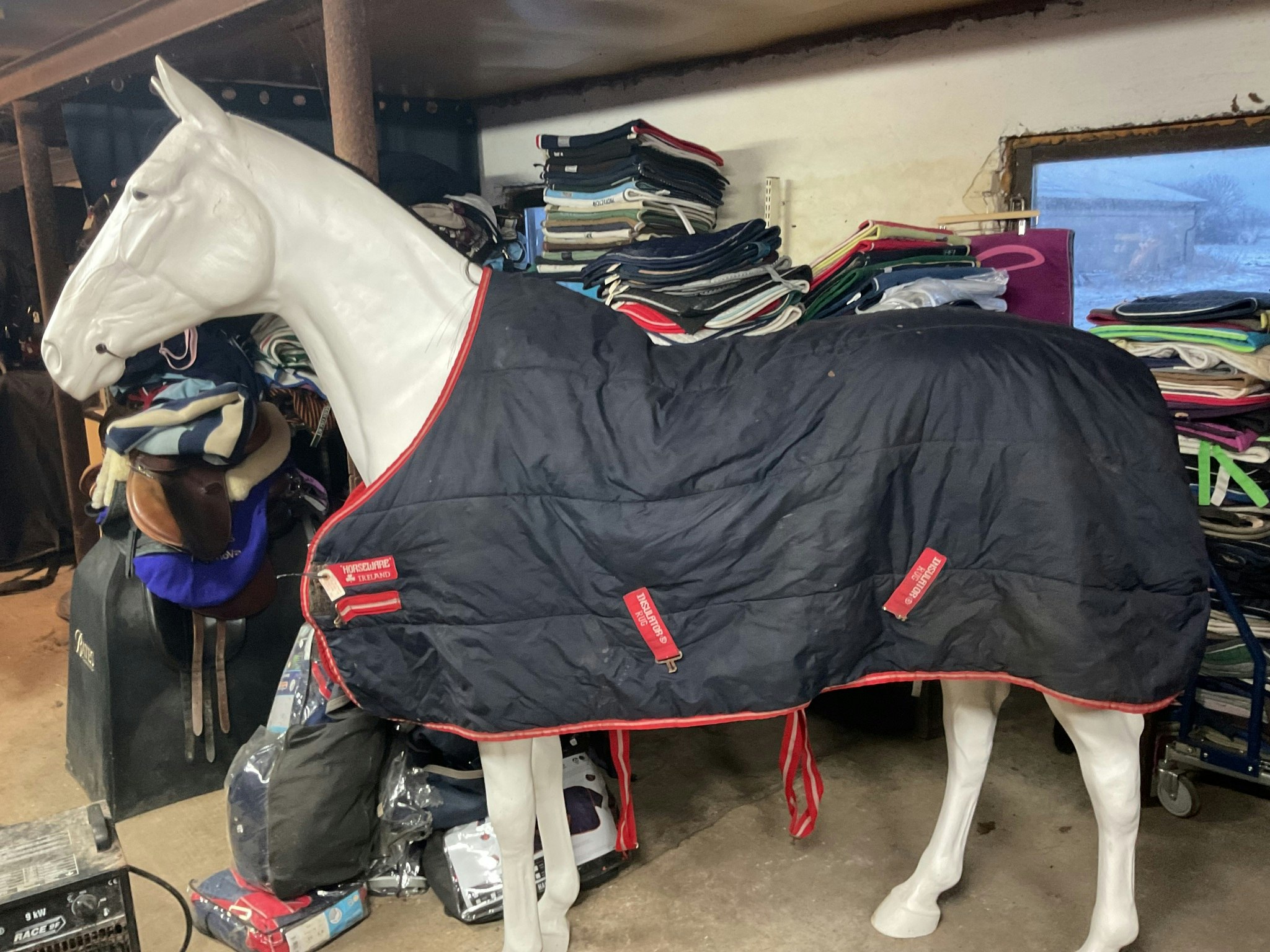 Horseware insulator rug, stalltäcke, otvättat, 140 cm, ca 250 gr