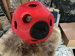 Höboll plast röd
