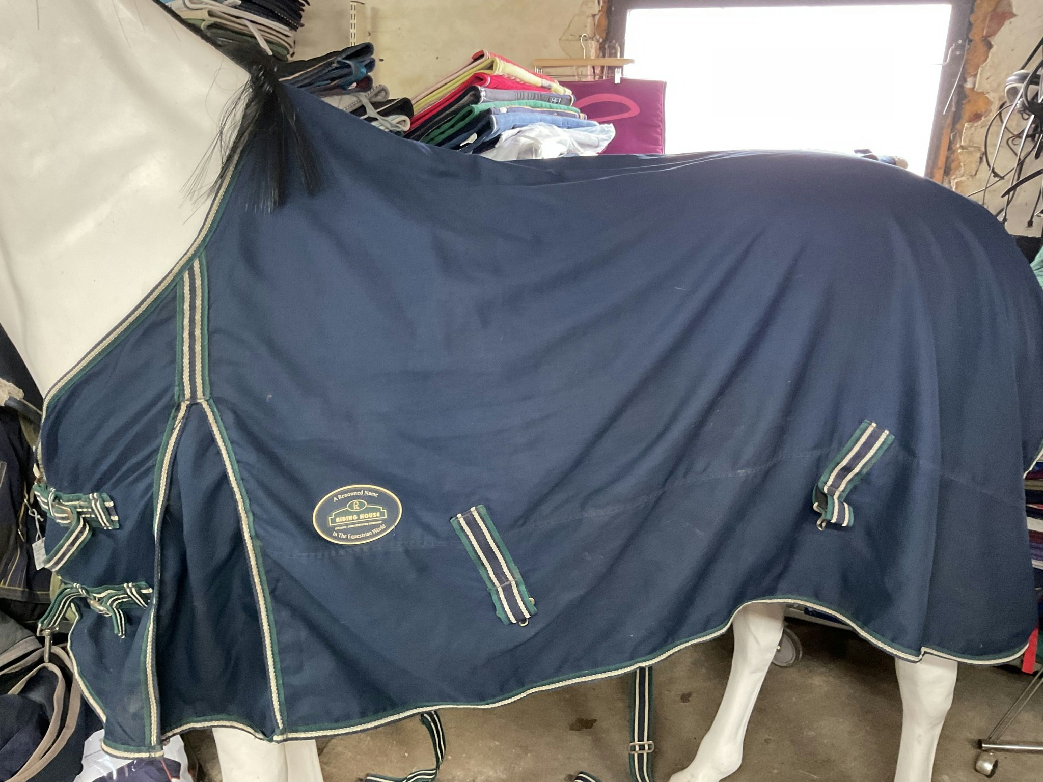 Riding house, täcke, 0 gr, 135 cm, hål vid svansen