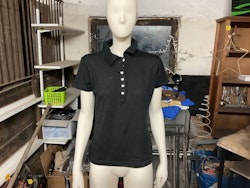 House of montar, poloshirt, svart,ny,m