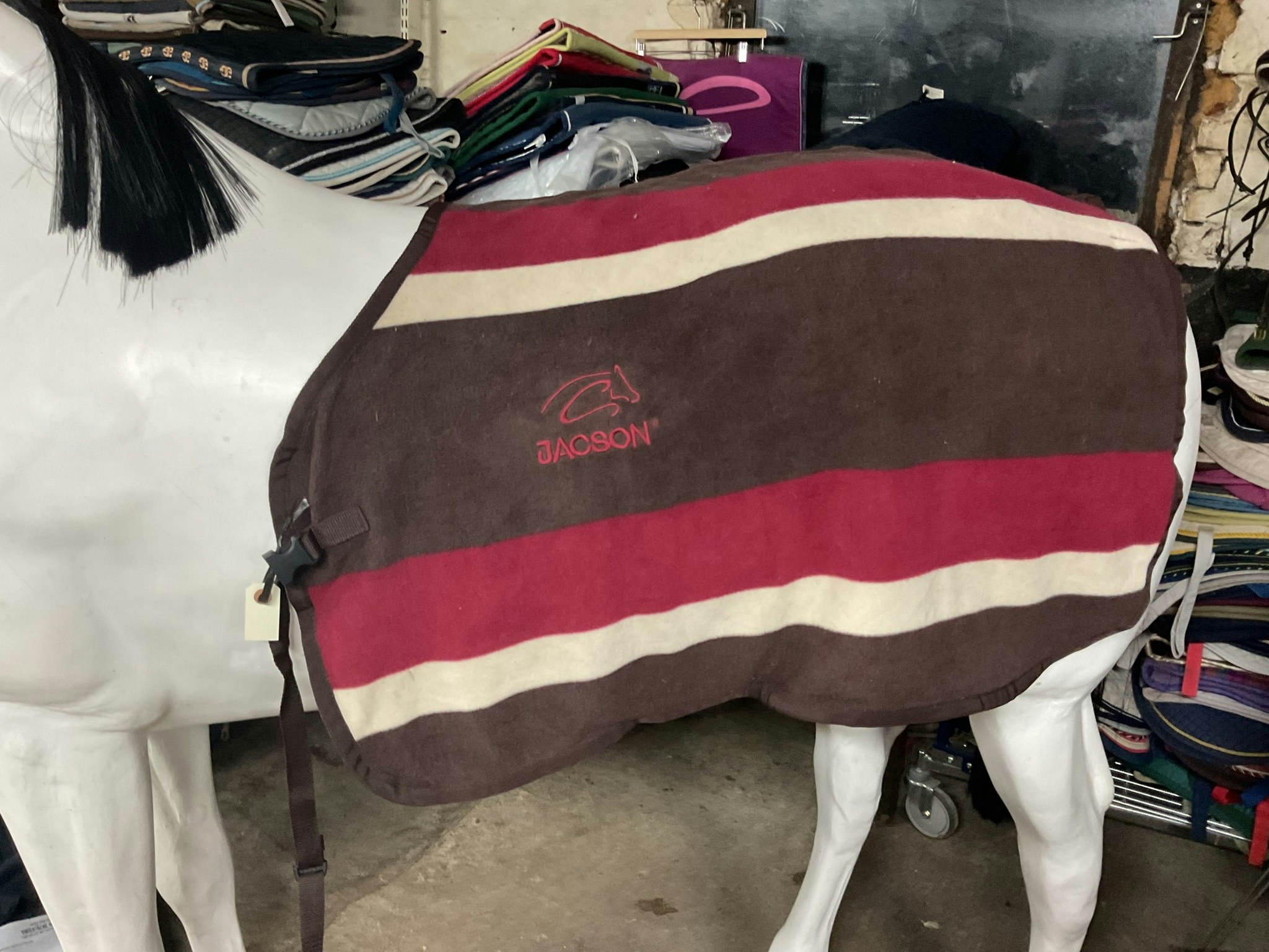 Jacson, ländtäcke, fleece,L