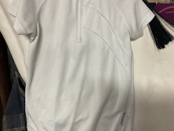 Equipage pikétröja,vit,lite nopprig,stl 152