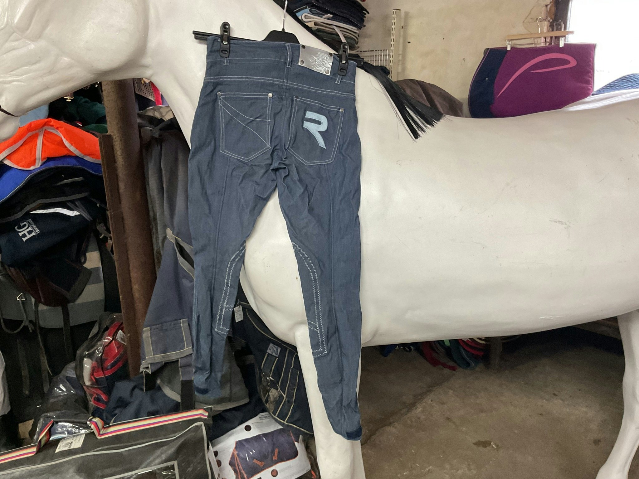 Gersemi ridbyxor,denim, stl 36,fint skick