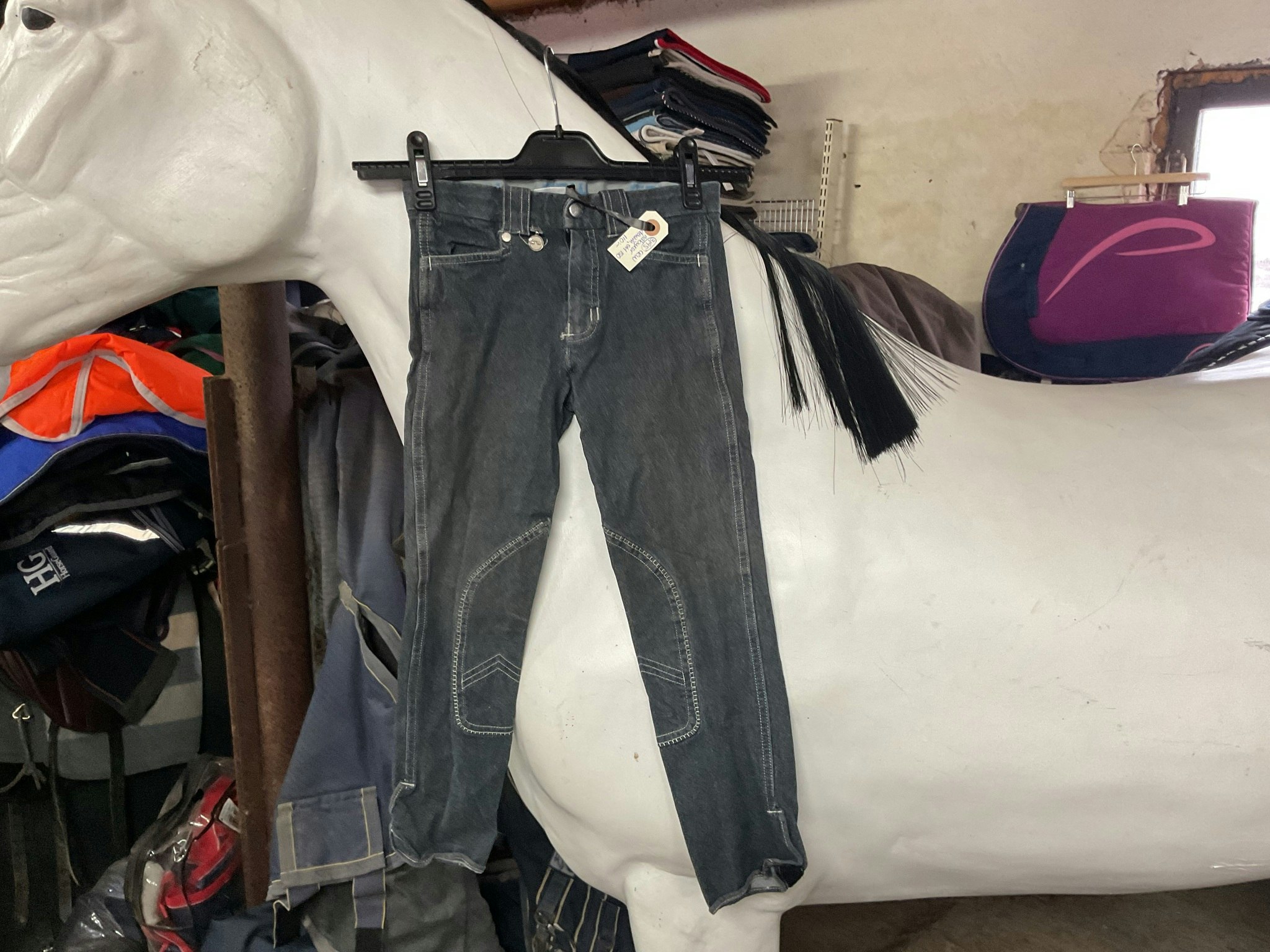 CRW ridbyxor,denim,stl 150