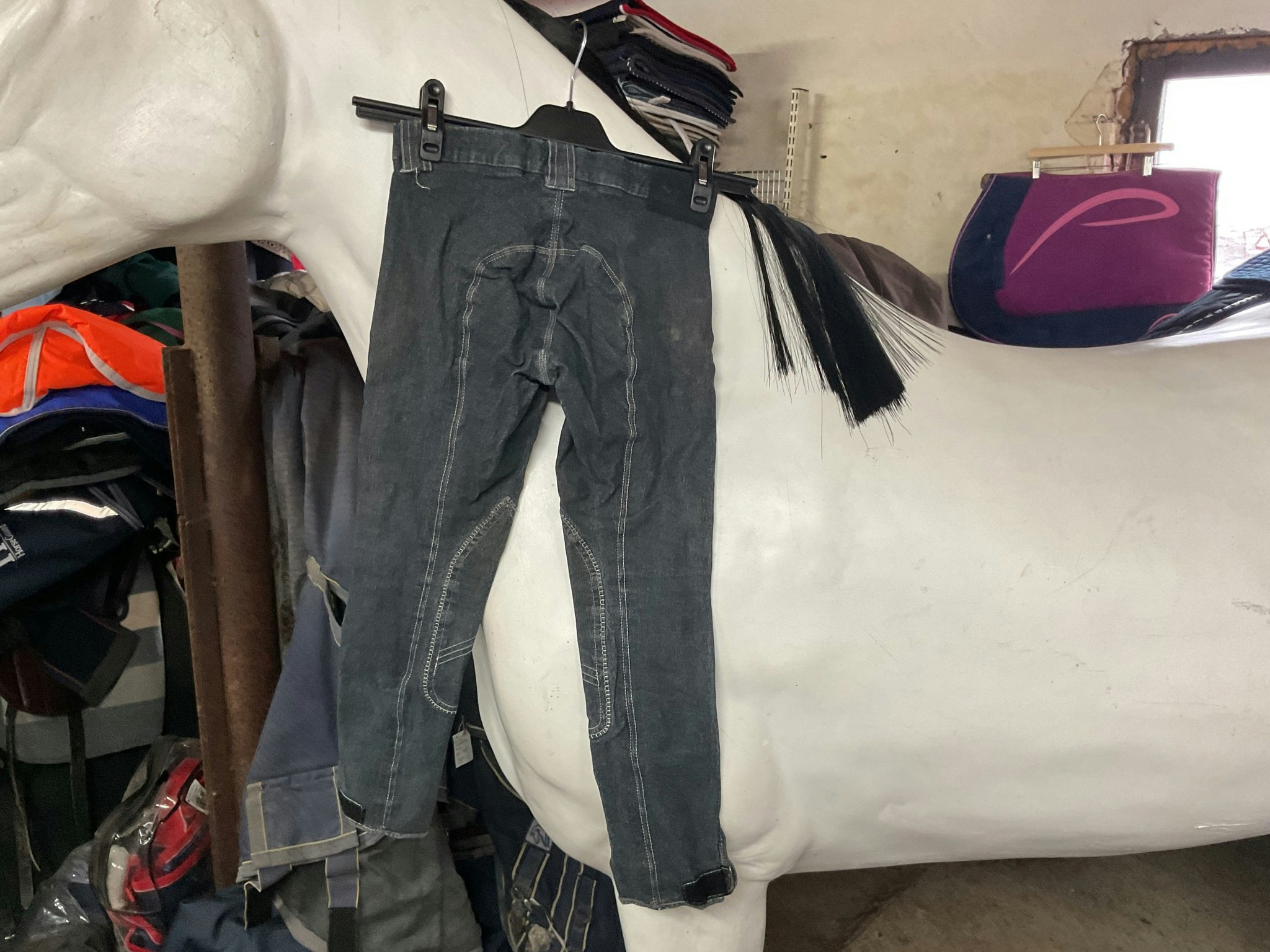 CRW ridbyxor,denim,stl 150