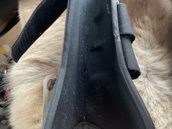 Benskydd svarta,L,nya,gelprotection