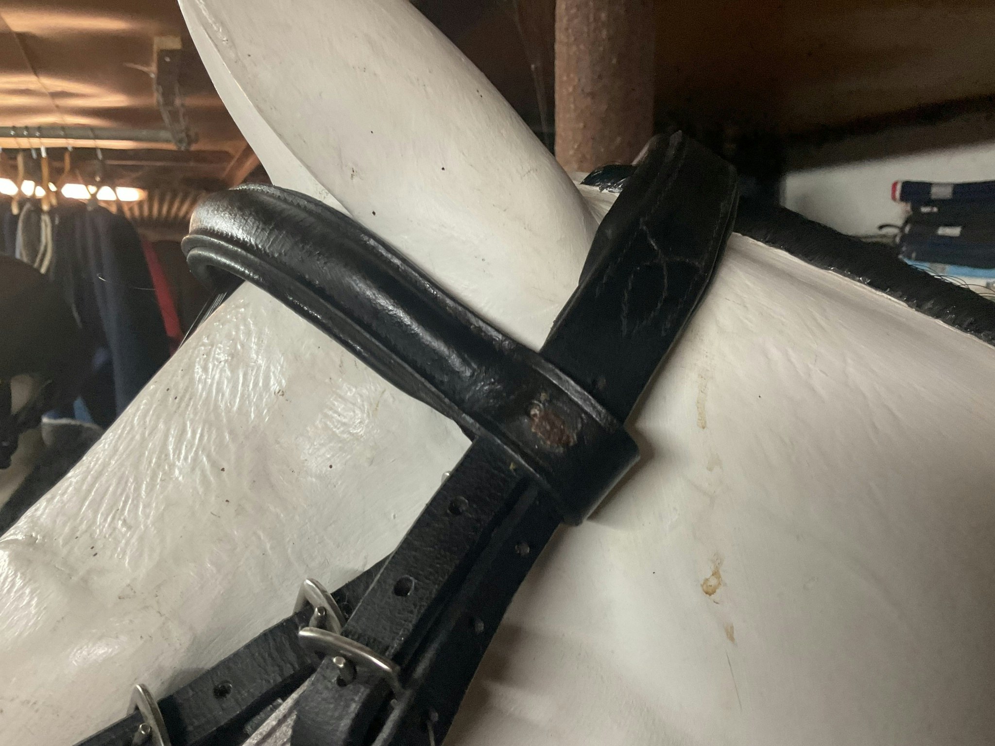 Capone träns inkl tre nosgrimmor,svart,p,nytt