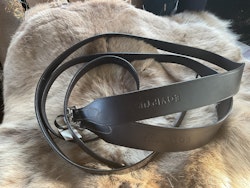 Eqviptus emendo wide stigläder,115 cm,mörkbrunt kalvskinn,nya
