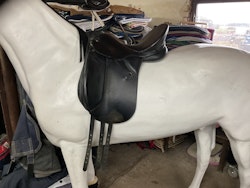 Kieffer master dressyrsadel, svart, 17”